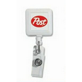 Square Badge Reels with Full Color print